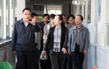 省文明办郭锦诗副主任来我校调研