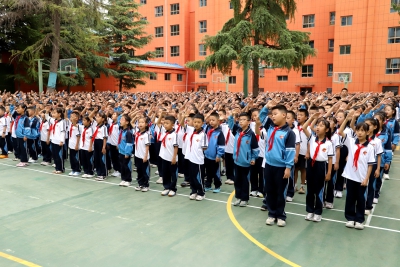 启航！我校2025年秋季开学典礼凝聚力量团结一心向未来